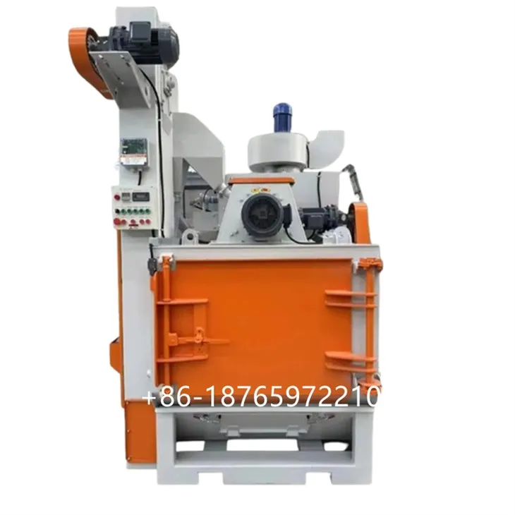 Crawler Shot Blasting Machine For Valve Cleaning